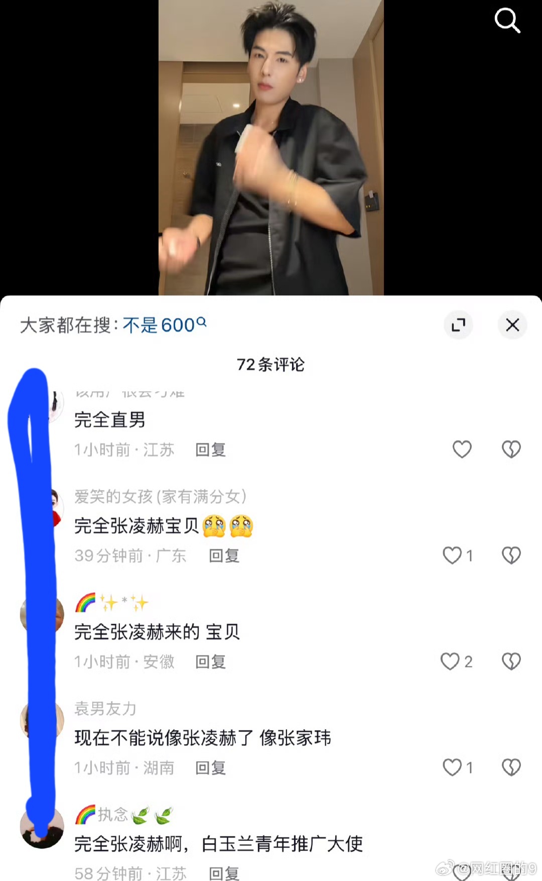 网红刘琳琳撞脸张凌赫刘琳琳 