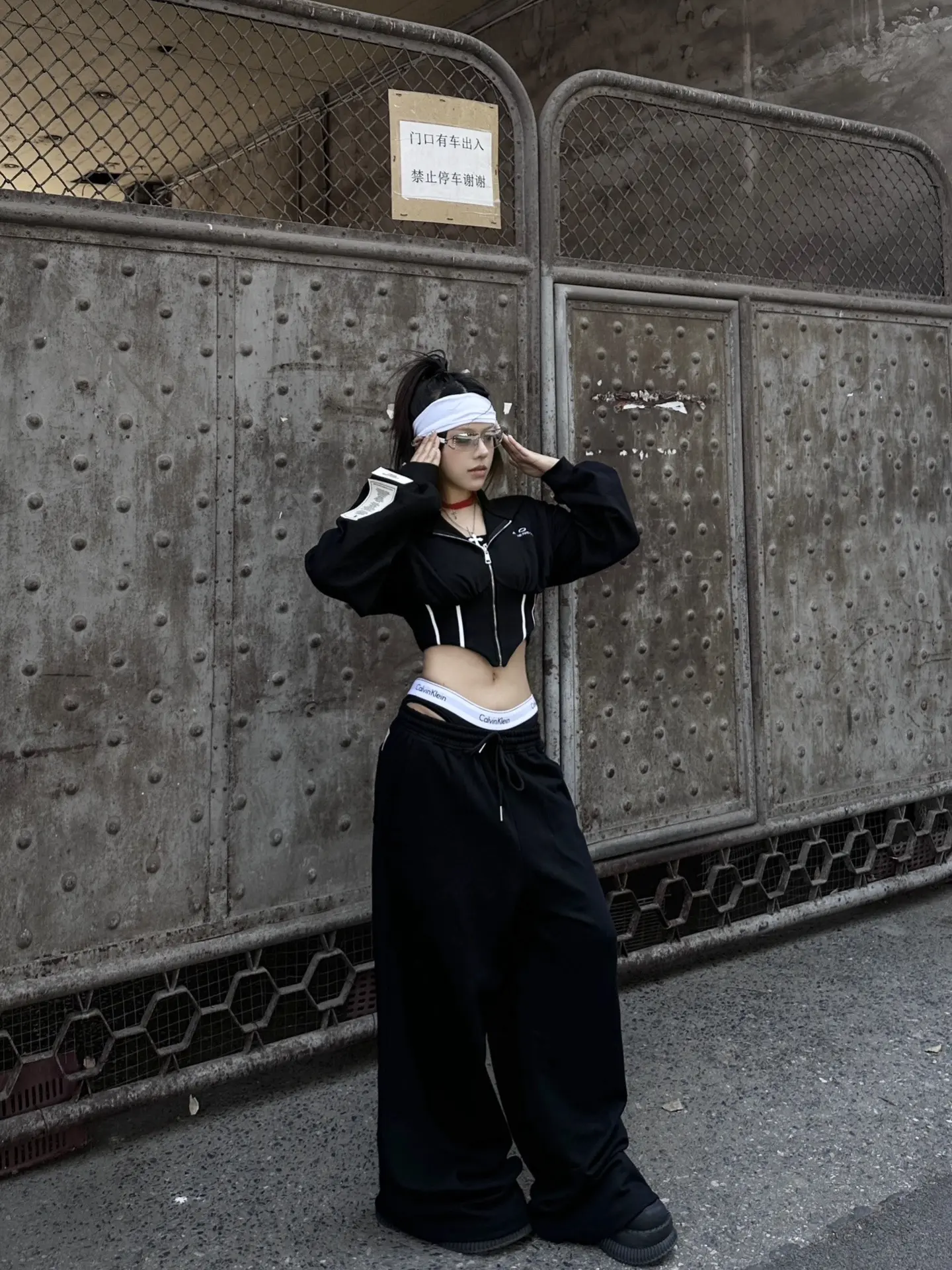 中国人自己的美式女孩。