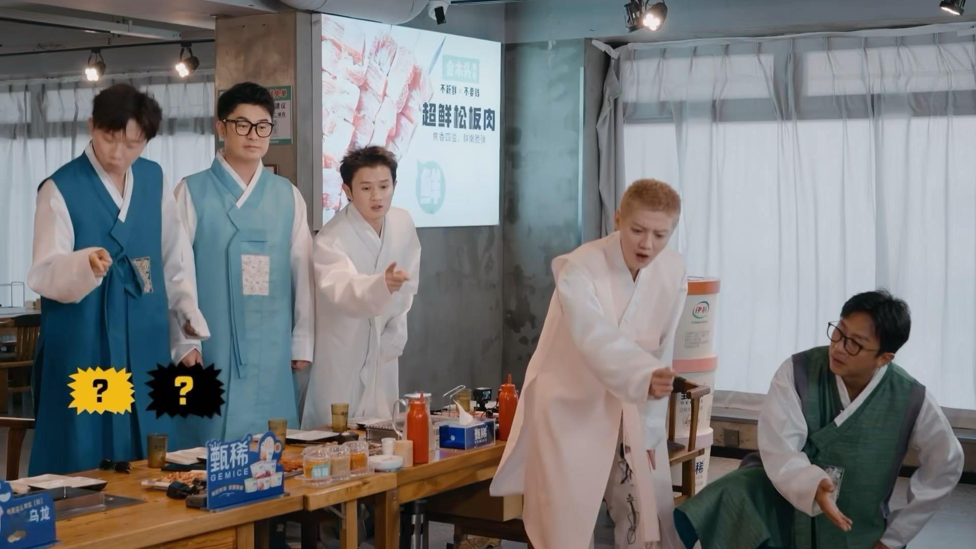 鹿晗被邓超吐槽寸头听力变差邓超脑洞花式调侃鹿晗，直言寸头造型导致听力下降，趣味吐