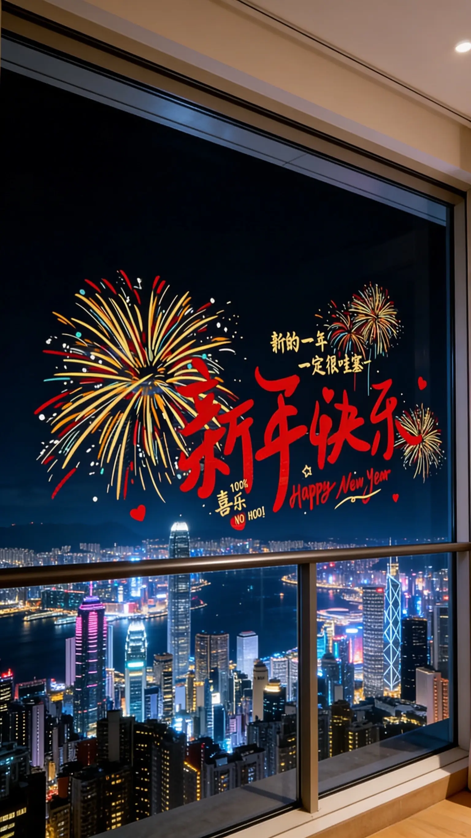 窗花 窗花贴 新年氛围感