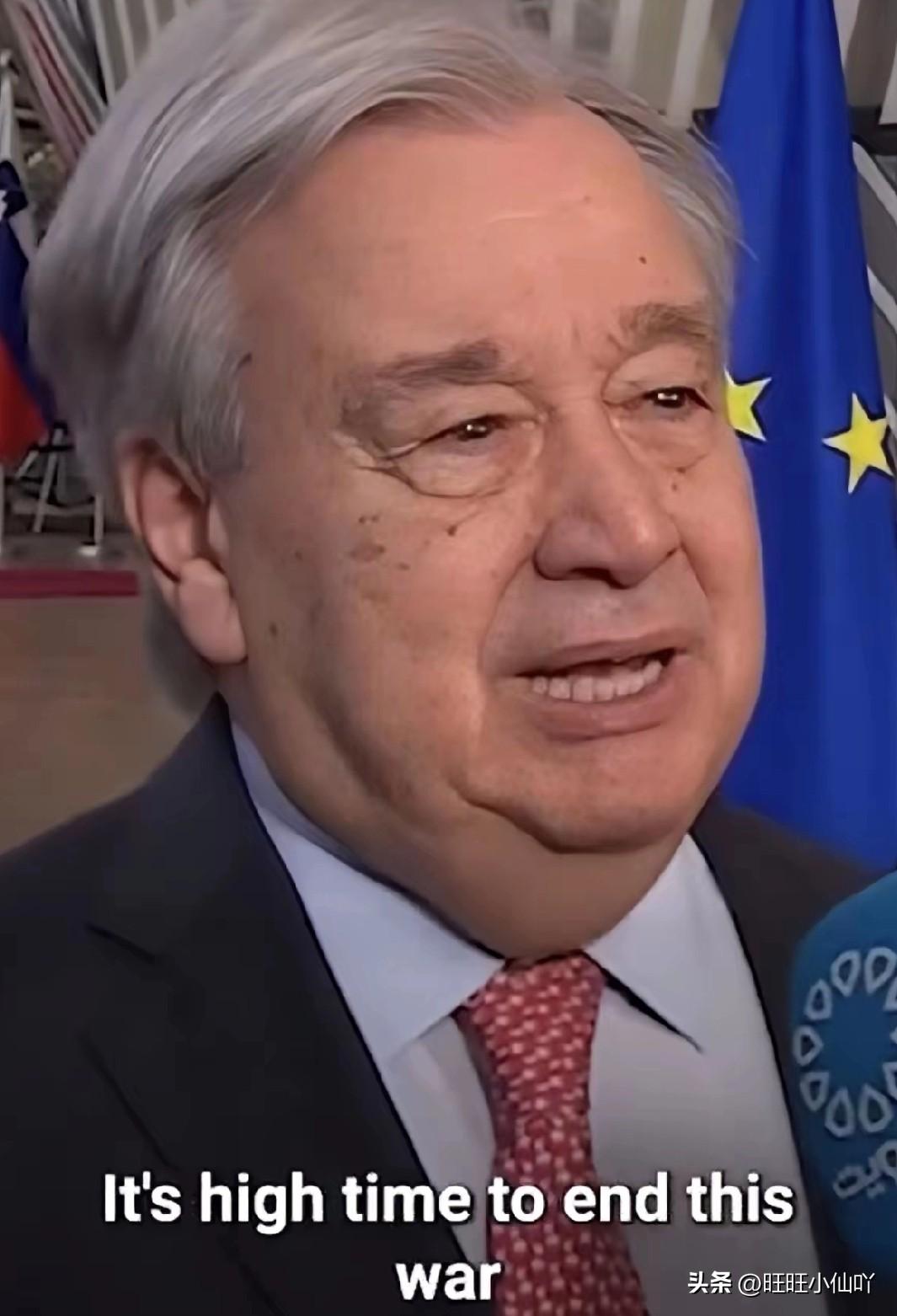 古特雷斯发的声明，真是让人看笑了。

你看看他对美国和以色列的态度，那是相当“温