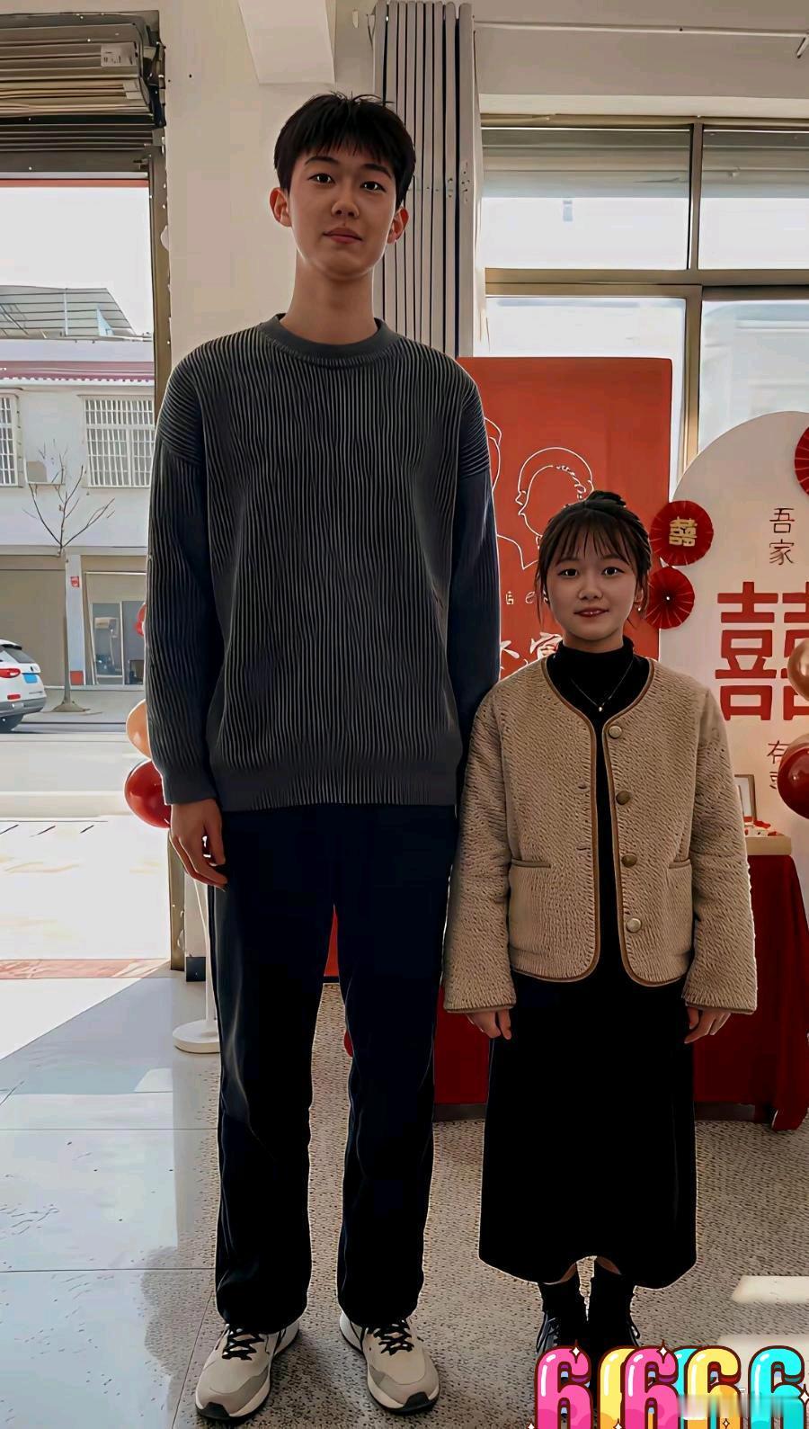 这样的身高差你们觉得合适吗？