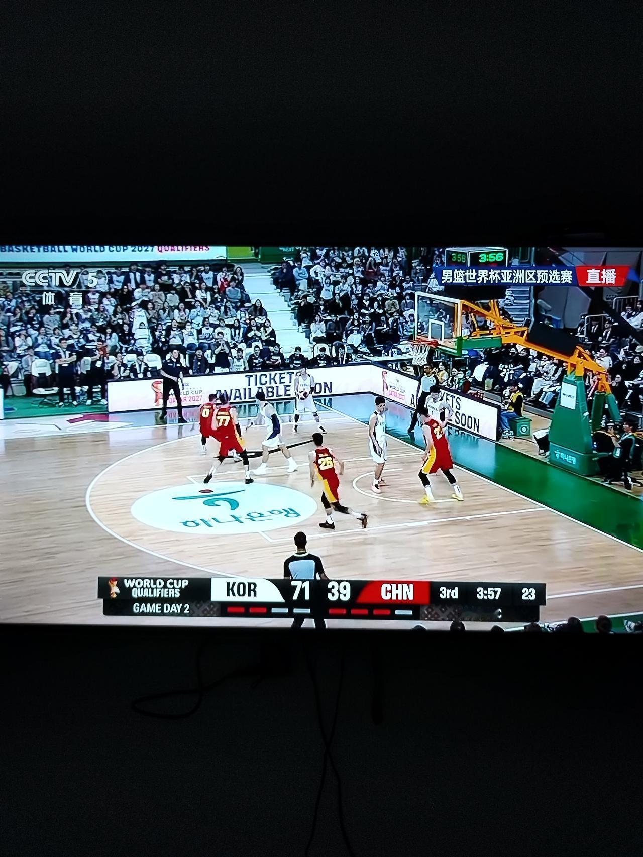 中国男篮，真行啊。

你们能不能让我们球迷多活几天呢。

昨天看完中韩篮球赛，我