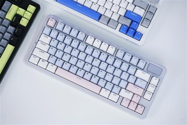 雷柏V700DIY-75客制化多模无线机械键盘。键盘 游戏外设