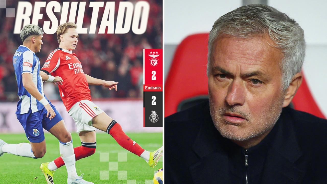 葡超：本菲卡主场2-2战平波尔图，距欧冠区3分。
本菲卡在落后两球的情况下将比分