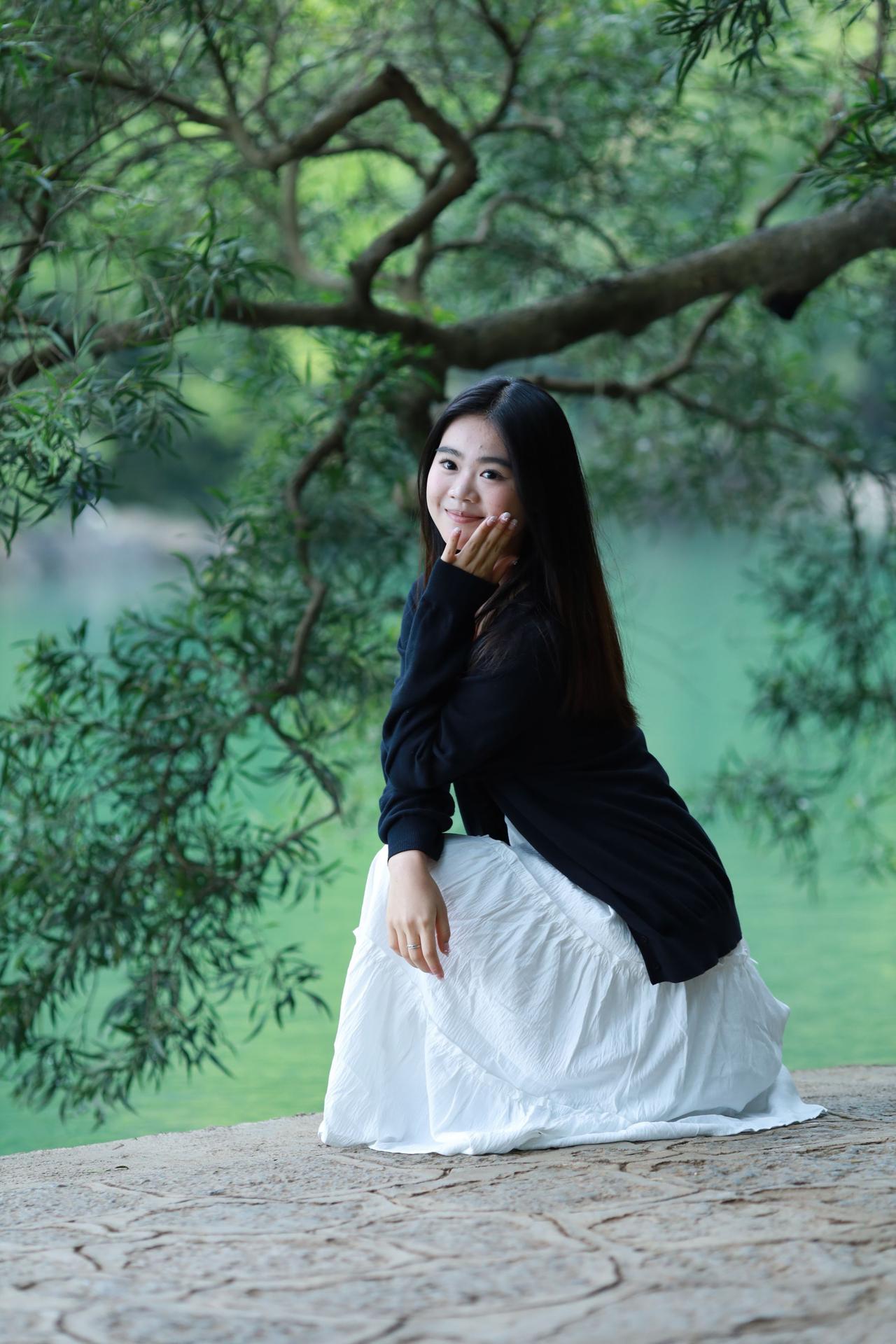 碧水绿树，偶遇湖边在自然里chill一下 我为大自然代言 在大自然里chill 