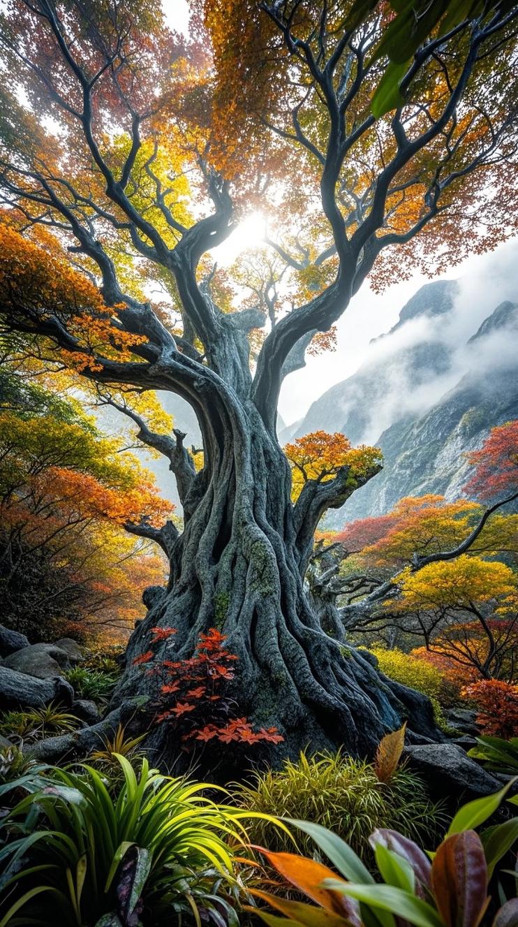 上联：山中易见千年树
下联：盆里难栽万寿松