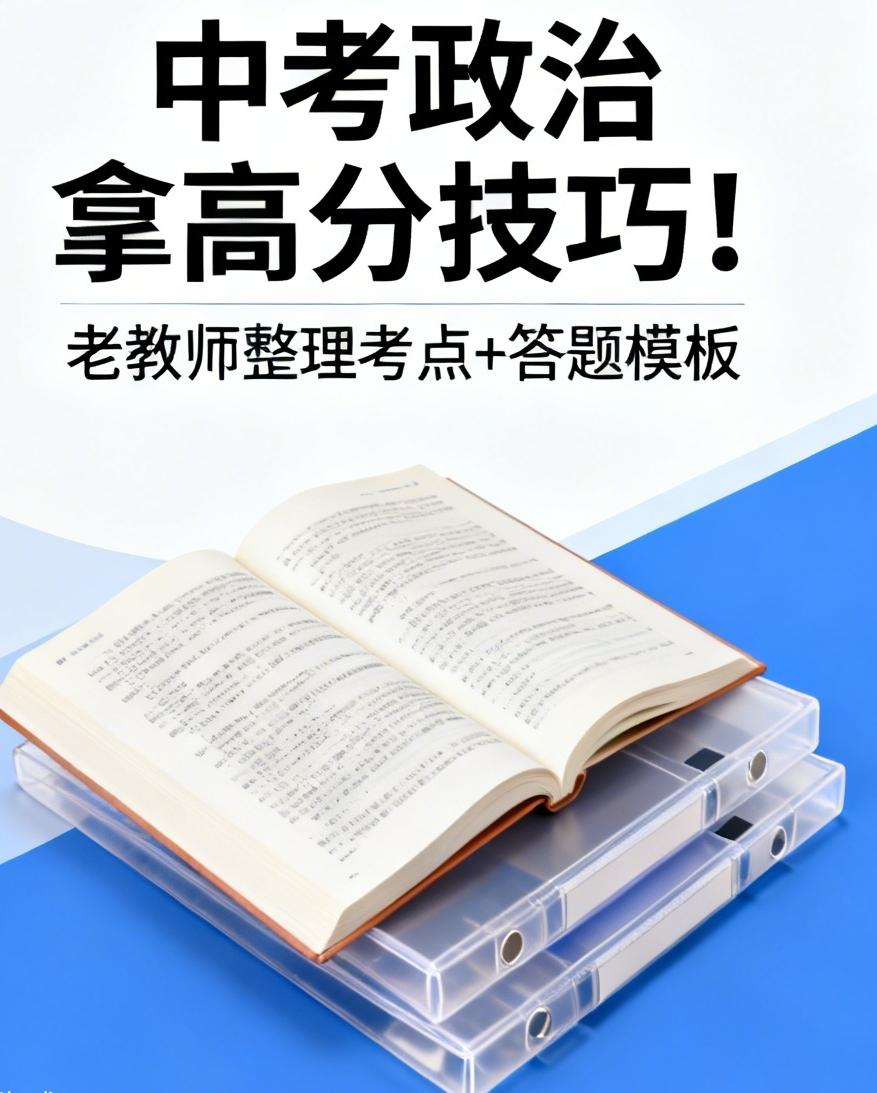中考政治拿高分技巧！老教师整理考点+答题模板

中考政治不是死记硬背，掌握答题套