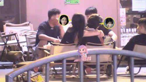 向涵之亲密搂抱陈宥维这不是去年的事了吗？ ​​​