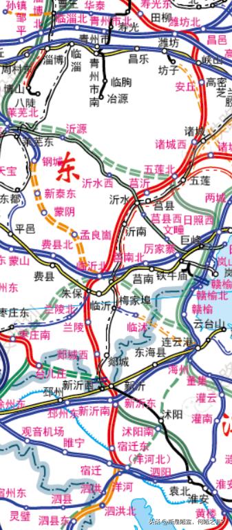 潍宿高铁横空出世改写华东路网！宁淮沦为城际，合新晋升干线，青盐竞争劣势凸显。
山