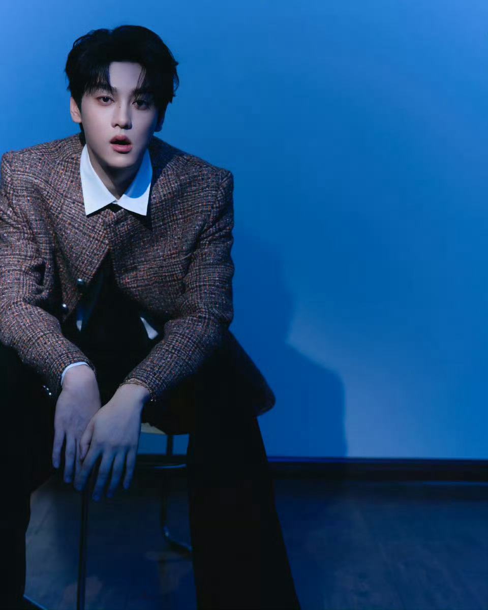 田栩宁小香风look田栩宁小香风外套田栩宁小香风外套，帅，[捂嘴哭][捂嘴哭] 