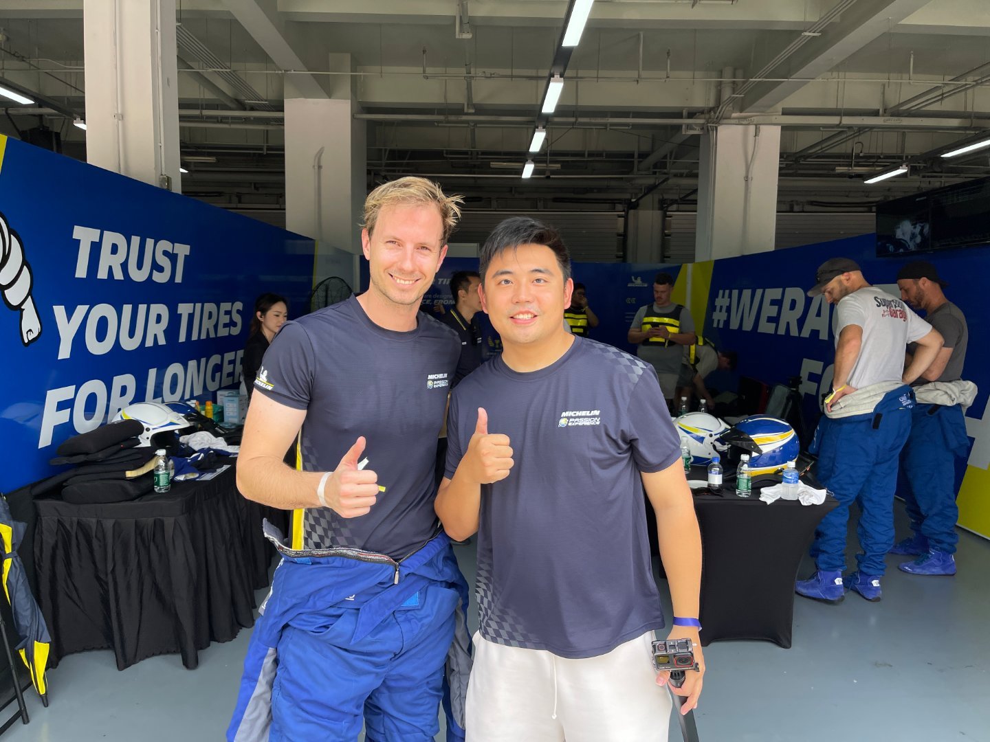 2个月前一起在浙赛MPE活动“比赛”上，我排位赛0.09s输给了Buchan，2