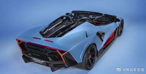 【兰博基尼史上最强敞篷超跑 Fenomeno Roadster 亮相：插混动力、