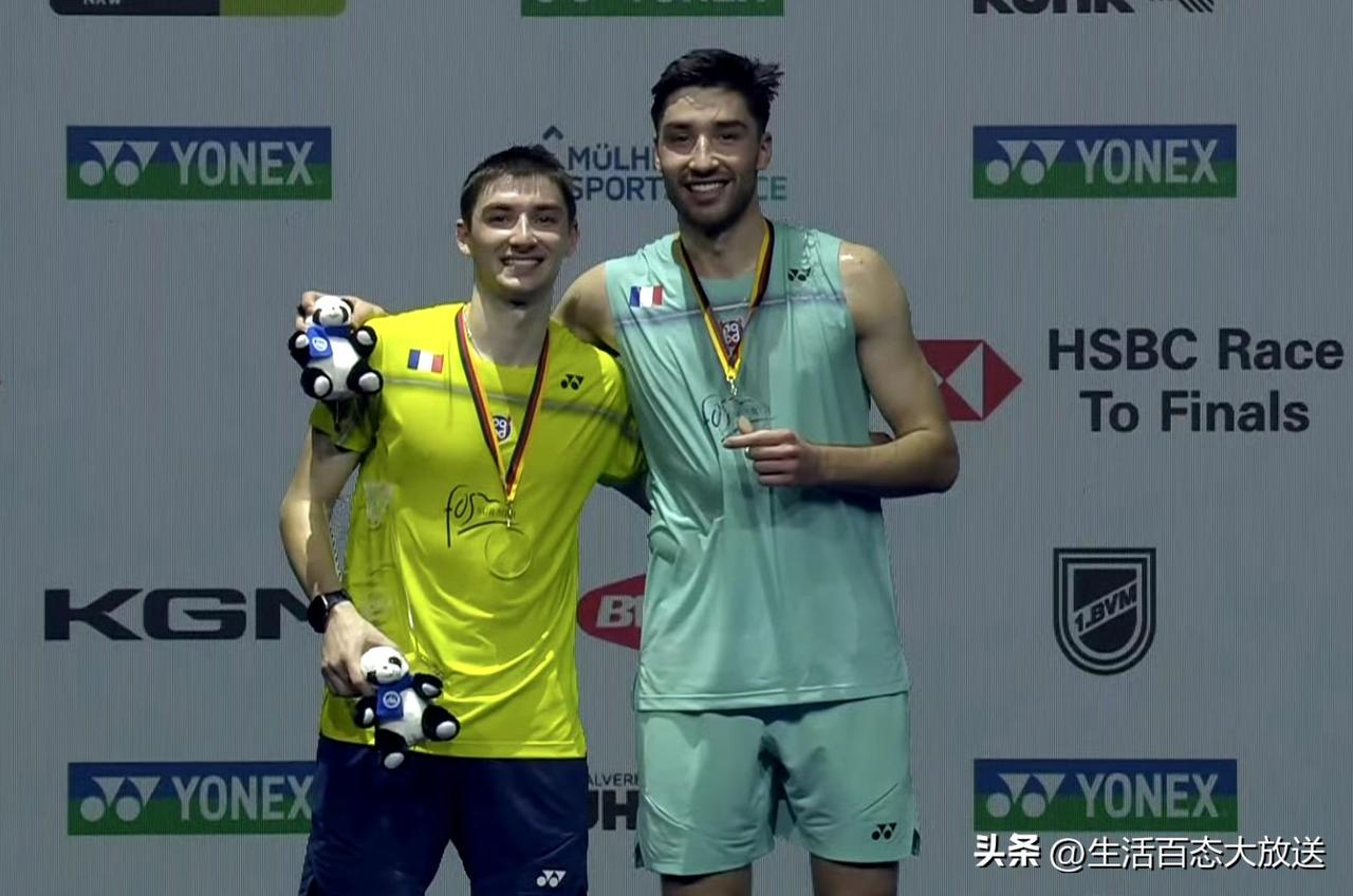 德国羽毛球公开赛大结局
五项冠军/全部落位，国羽4冠2亚

男单冠军—小波波夫（