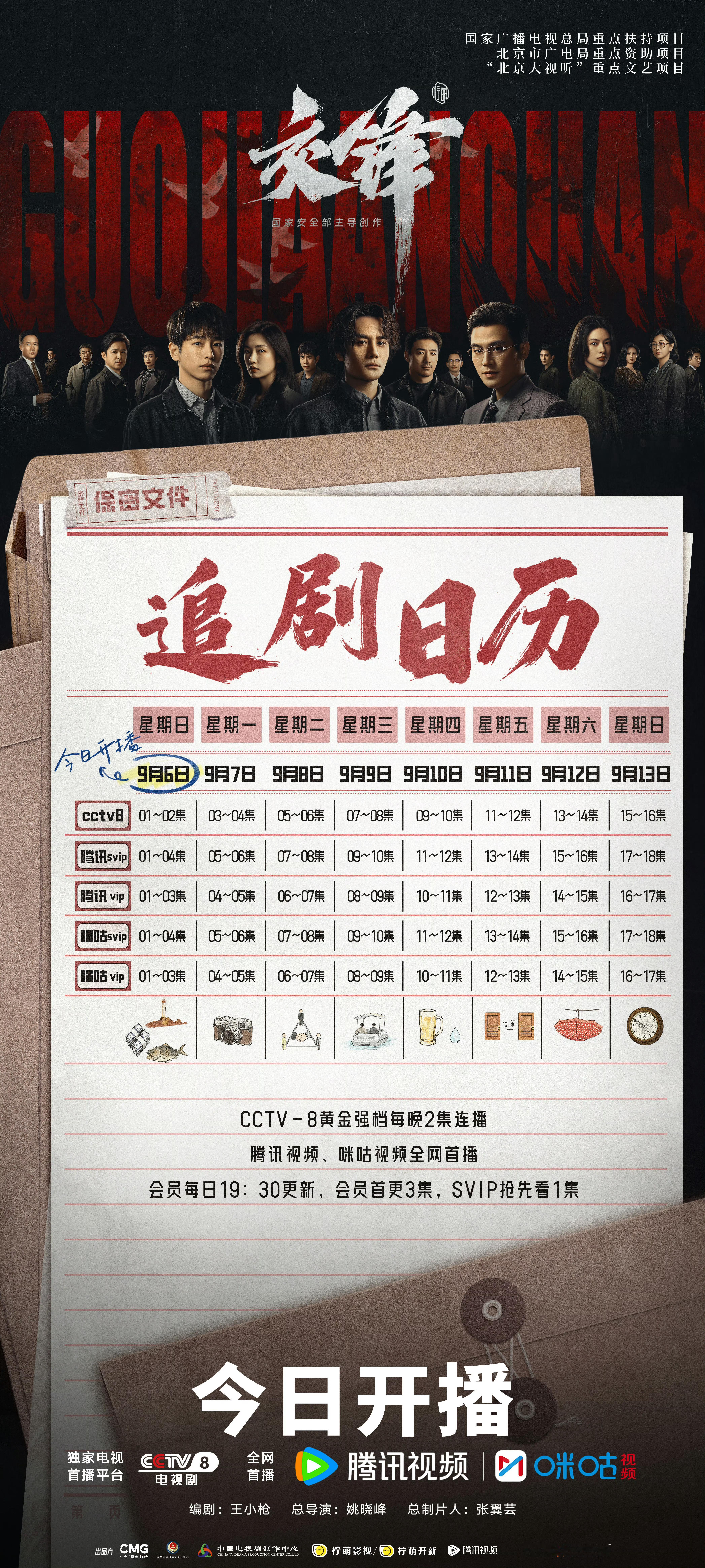 看完三集交锋了！强推！超级好看！剧情节奏很快 镜头感好 演员都很给力 一句两句没