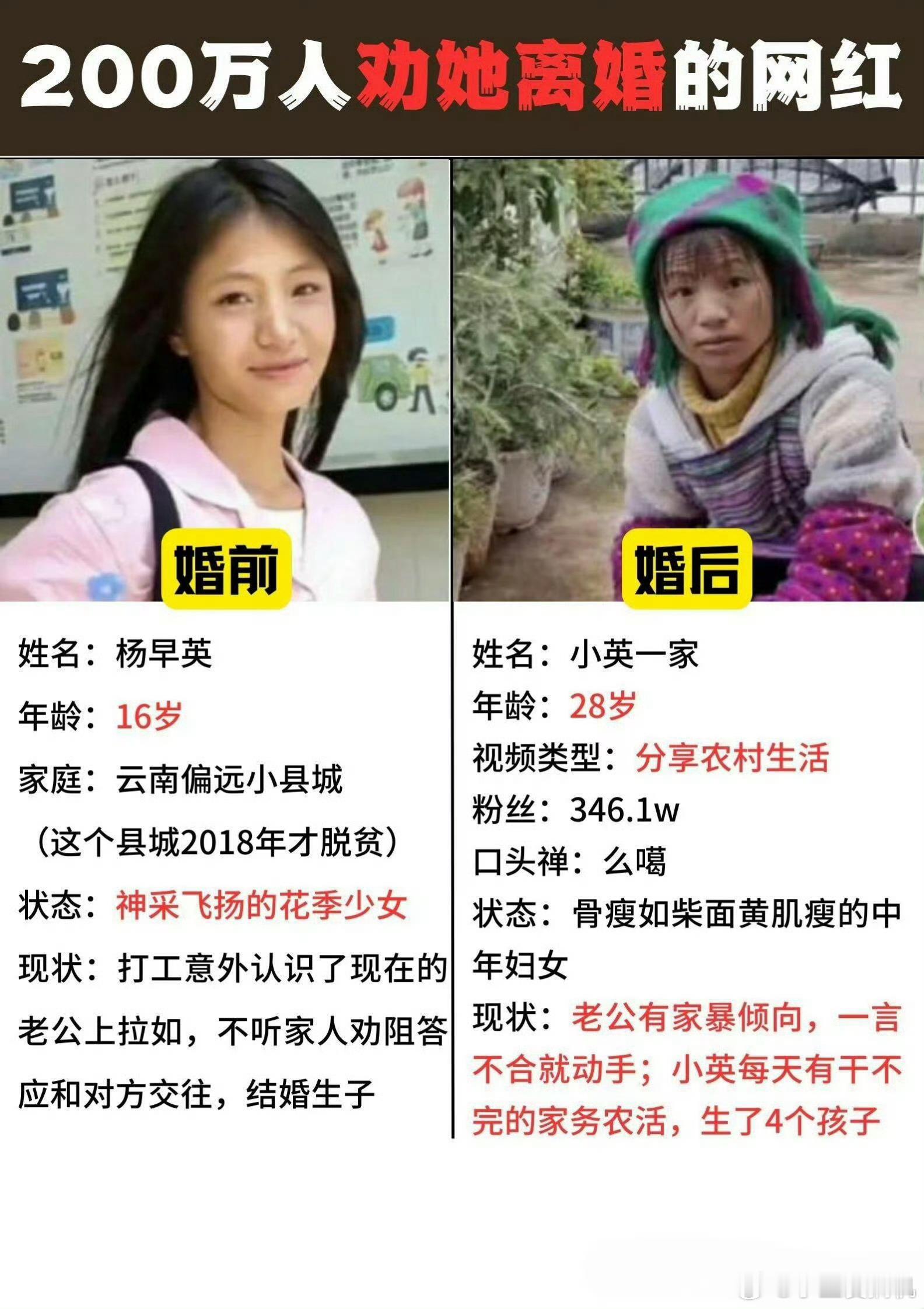 小英要离婚了两个人的差距越来越大 各方面都不在同一阶层了，分开是早晚的事。这种情