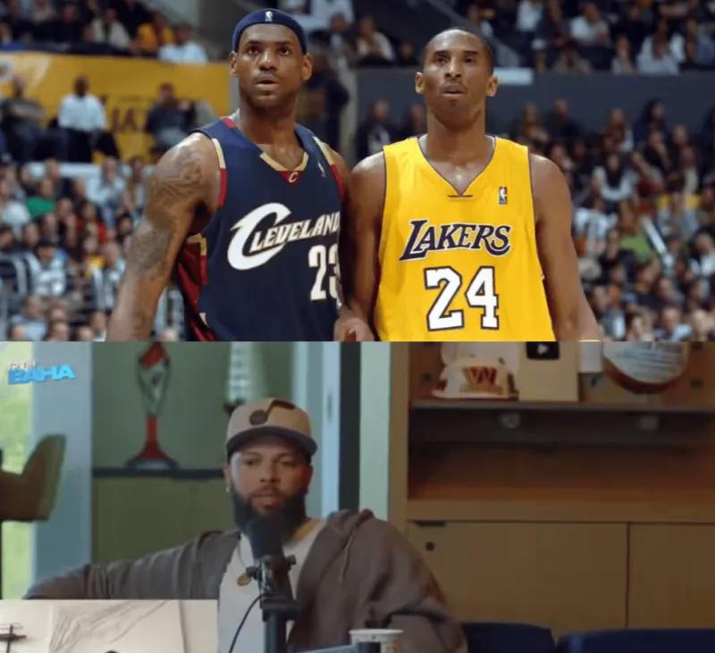 德隆：关键一球我选科比，詹姆斯更轻松但科比更专注得分
03月30日讯，在今日一档