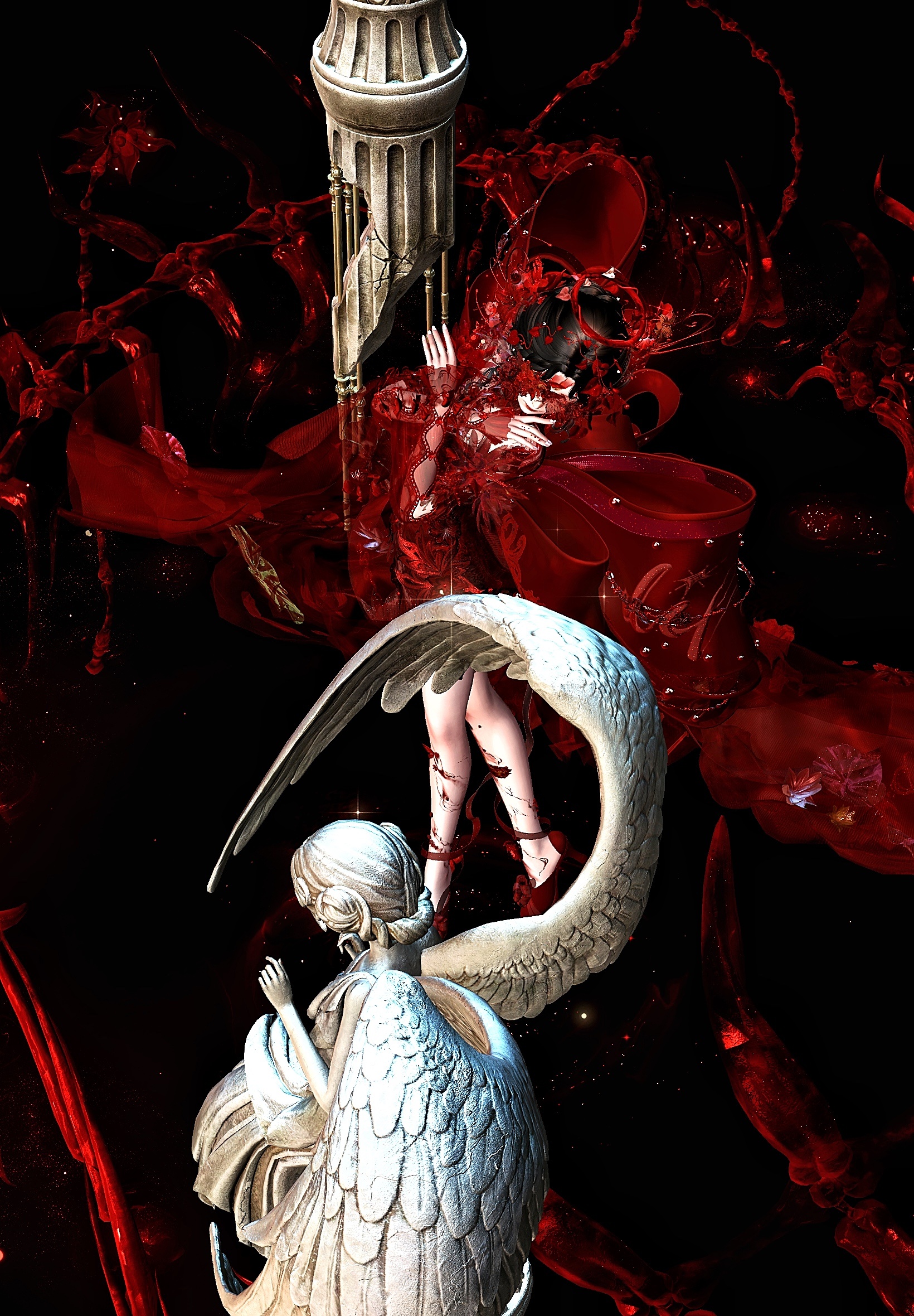 绘安酌春沉糜Nikki-a8iptZiUIT5JbQ闪耀暖暖神谕花庭闪耀暖暖搭配