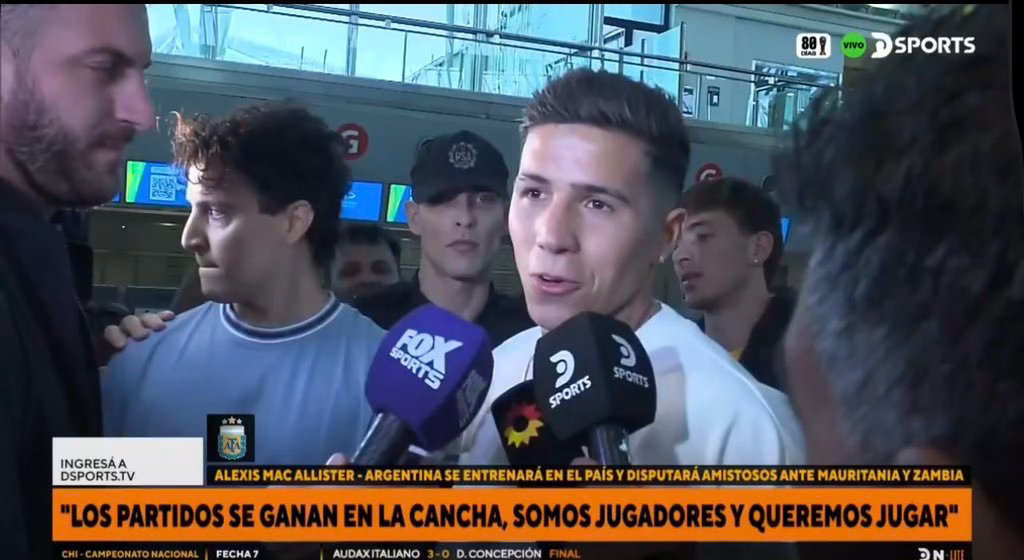 🚨 “有很多传闻说你和皇家马德里有联系。这些传闻有属实吗？”🎙恩佐：“不，说