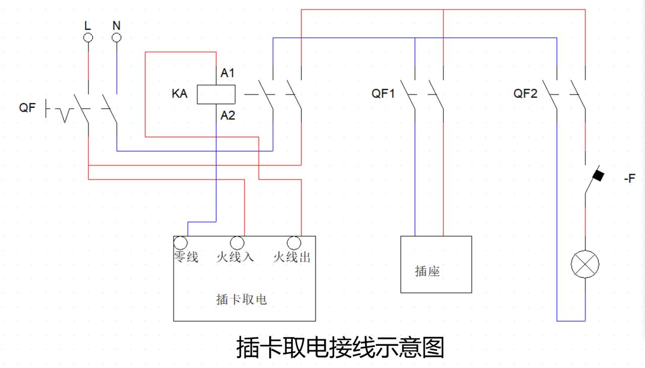 插卡取电在住酒店是常见的电路，今天有位小伙伴问他住的宾馆有插卡取电，他入住时特意