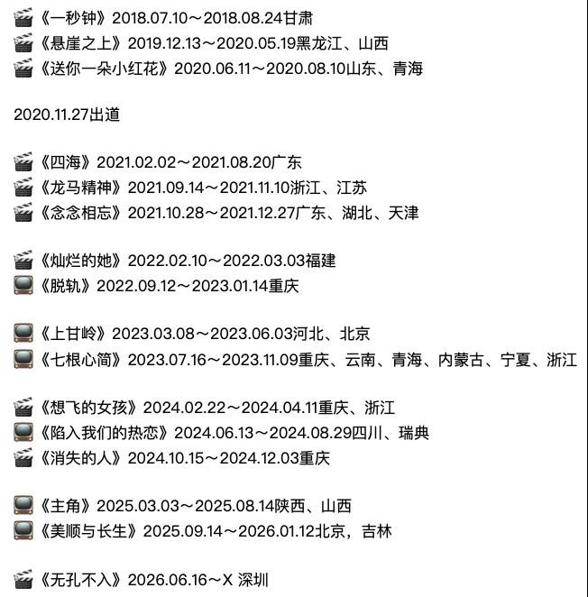 刘浩存第10部电影开拍|作品拍摄时间汇总第十部《无孔不入》中，饰演的角色名叫「邵