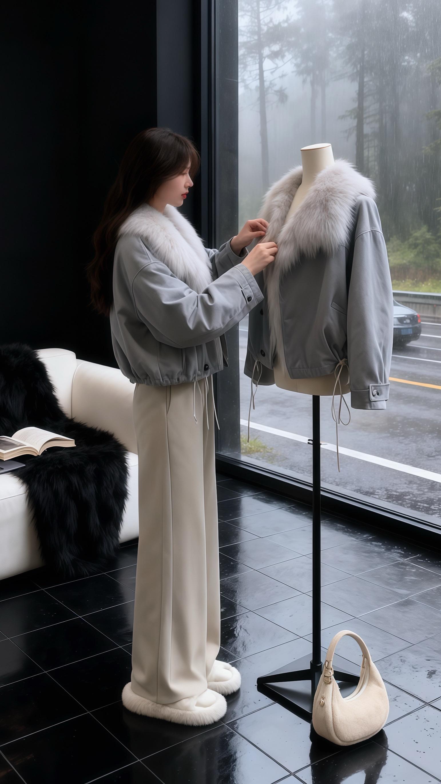 冬季最潮女装搭配 保暖穿搭羽绒服 冬季穿搭 过冬神器