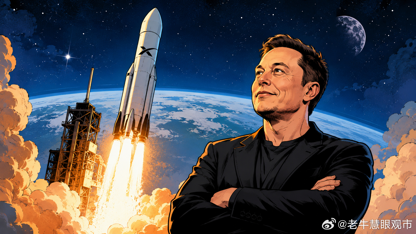 SpaceX首秀：美股IPO史上最大热潮，散户如何掀起股价风暴？本周五，马斯克旗