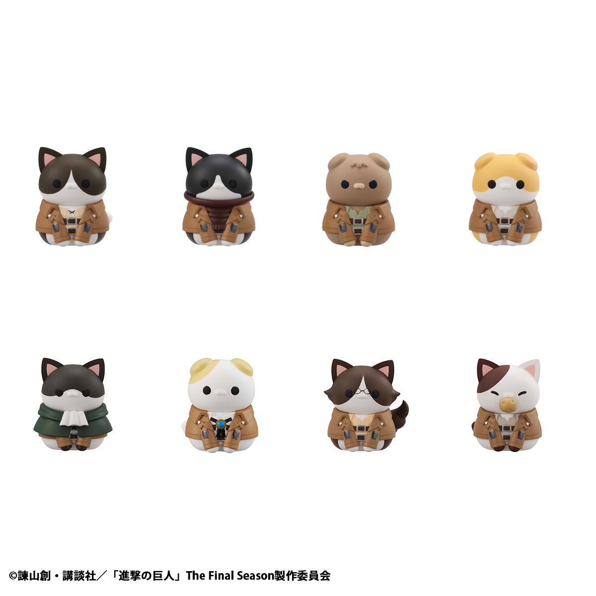 进击的巨人 MEGA CAT PROJECT 進撃の巨人 進撃のニャンコ 調査兵