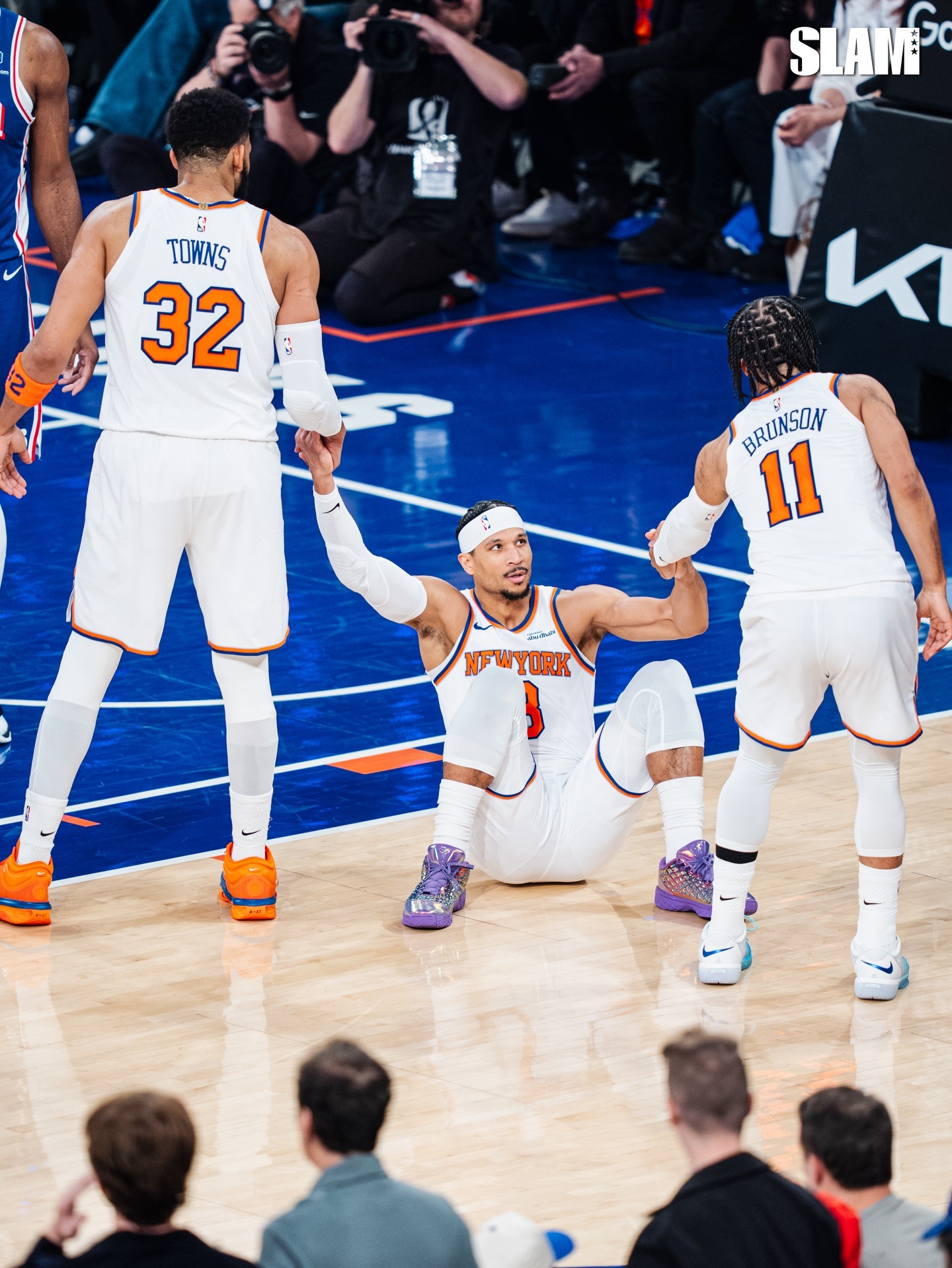 KNICKS ADVANCE📸：mesitimedia纽约尼克斯