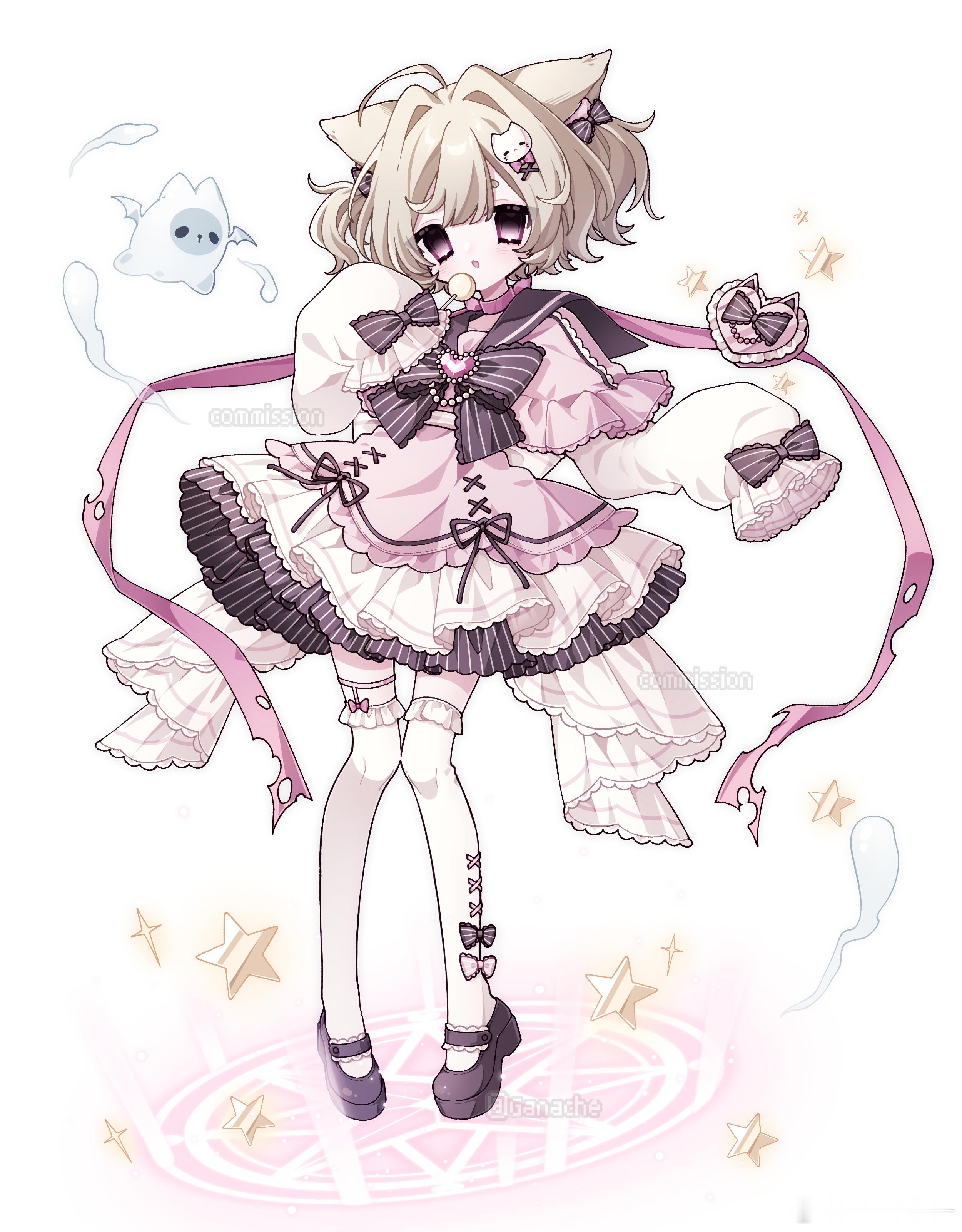 辐射一只蕾系魔法少女小猫咪💖✨ ​​​