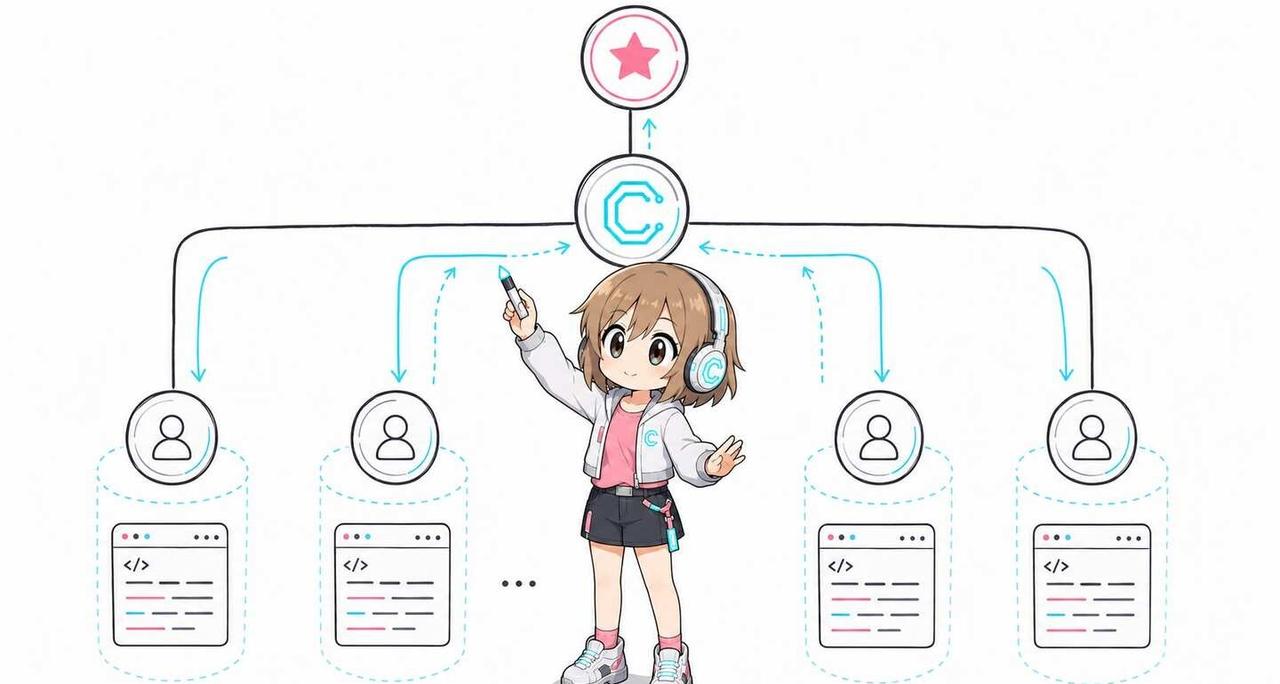 Cursor 智能体蜂群思路
Cursor 的 Agent Swarm 重点不是