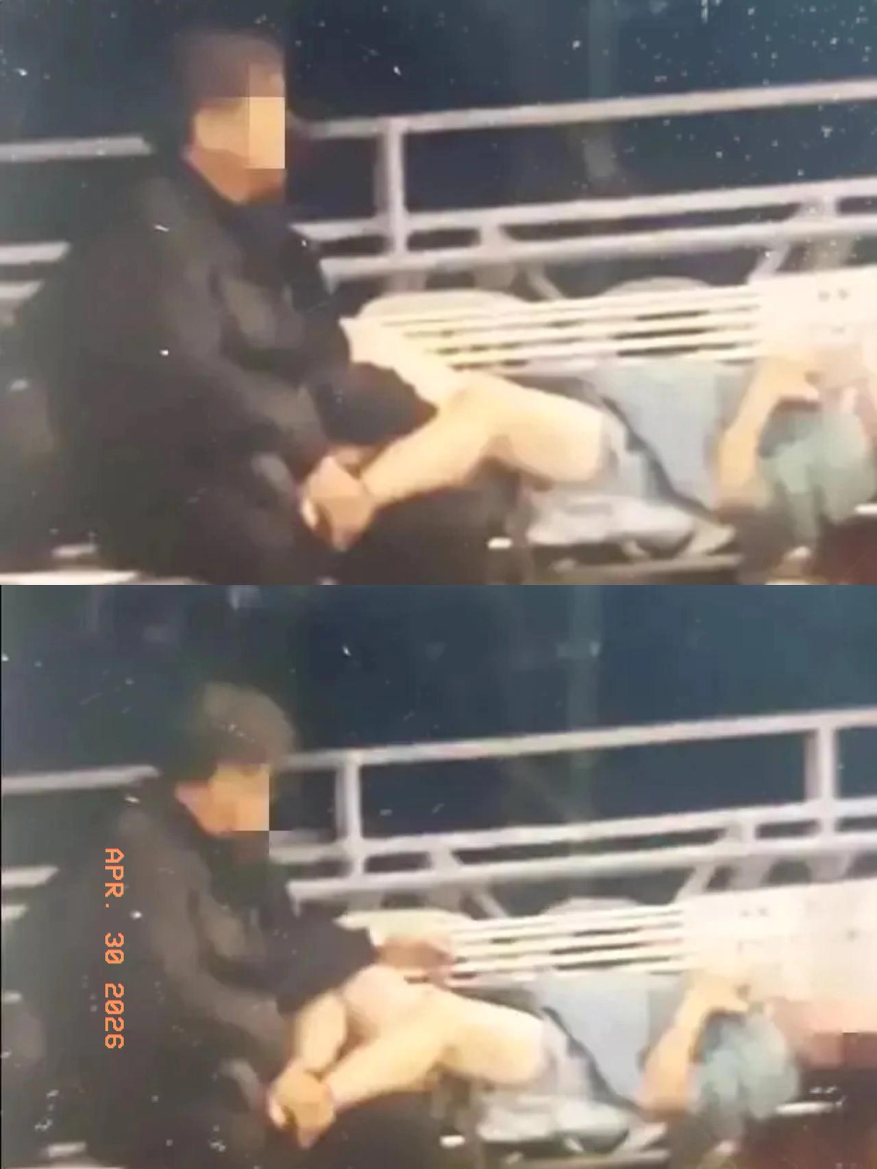 晚节不保！

62岁的女收银员、63岁的退休海员，一把年纪了，居然在大庭广众之下