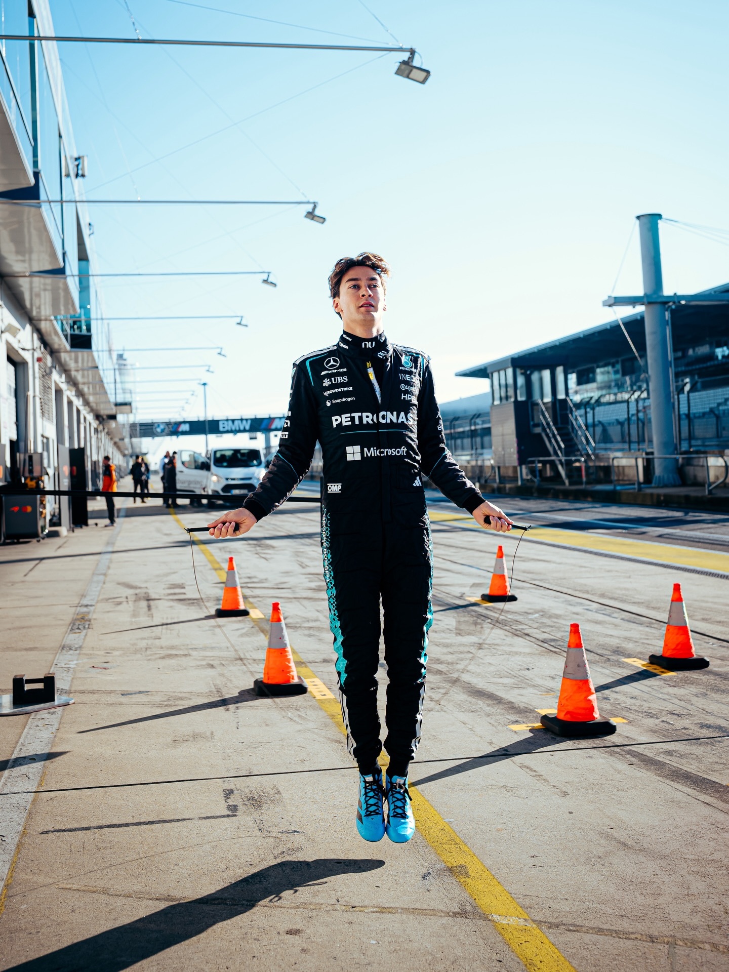 乔治拉塞尔 🩵 GR63消息速递 再回顾一遍George在纽博格林©️sebk