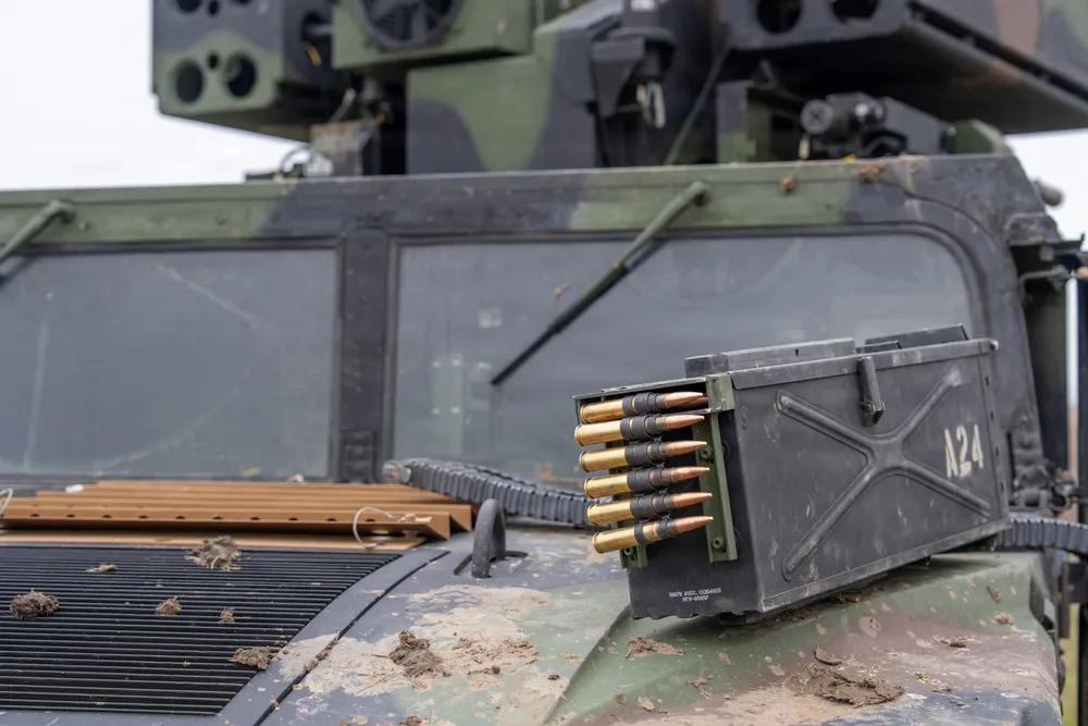 2026年2月6日，罗马尼亚，隶属于1-57防空炮兵的士兵在“动态前线26”行动