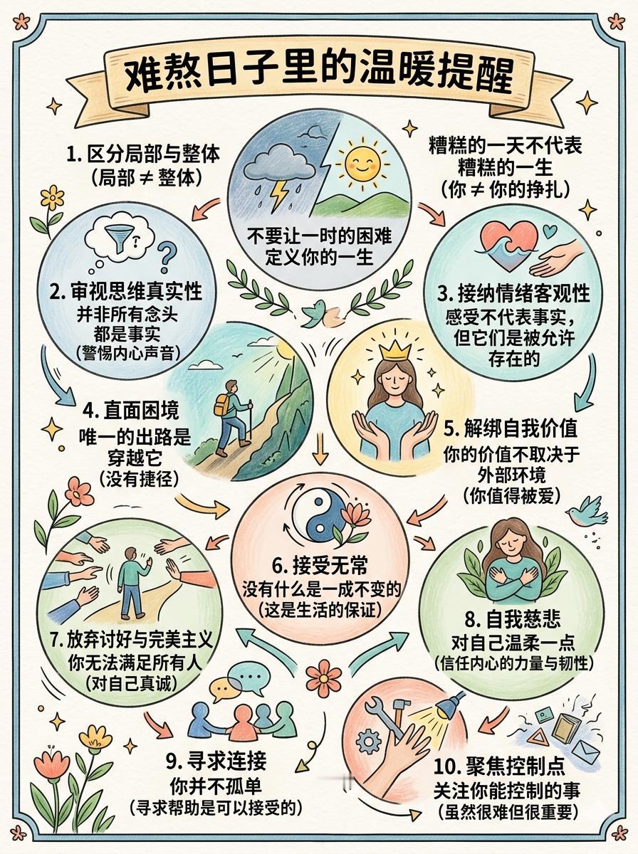 难熬日子的温暖提醒