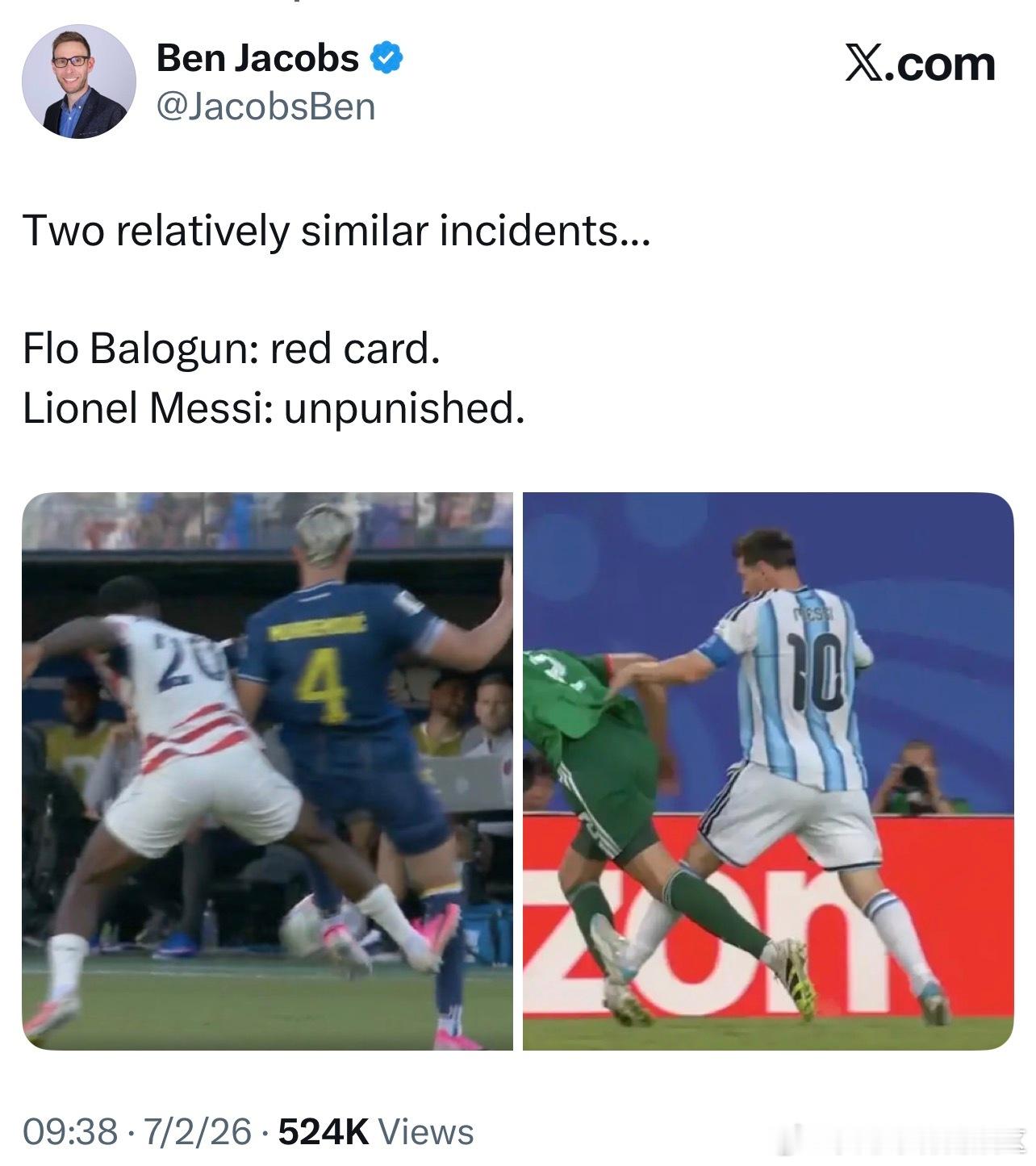 Ben Jacobs也是飘了