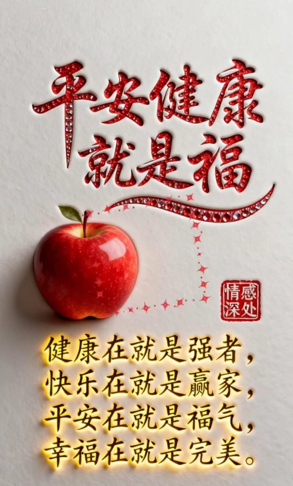 一家人，平平安安。这是世间最朴实也最奢侈的愿望。金山银山，带不走半分；大富大贵，