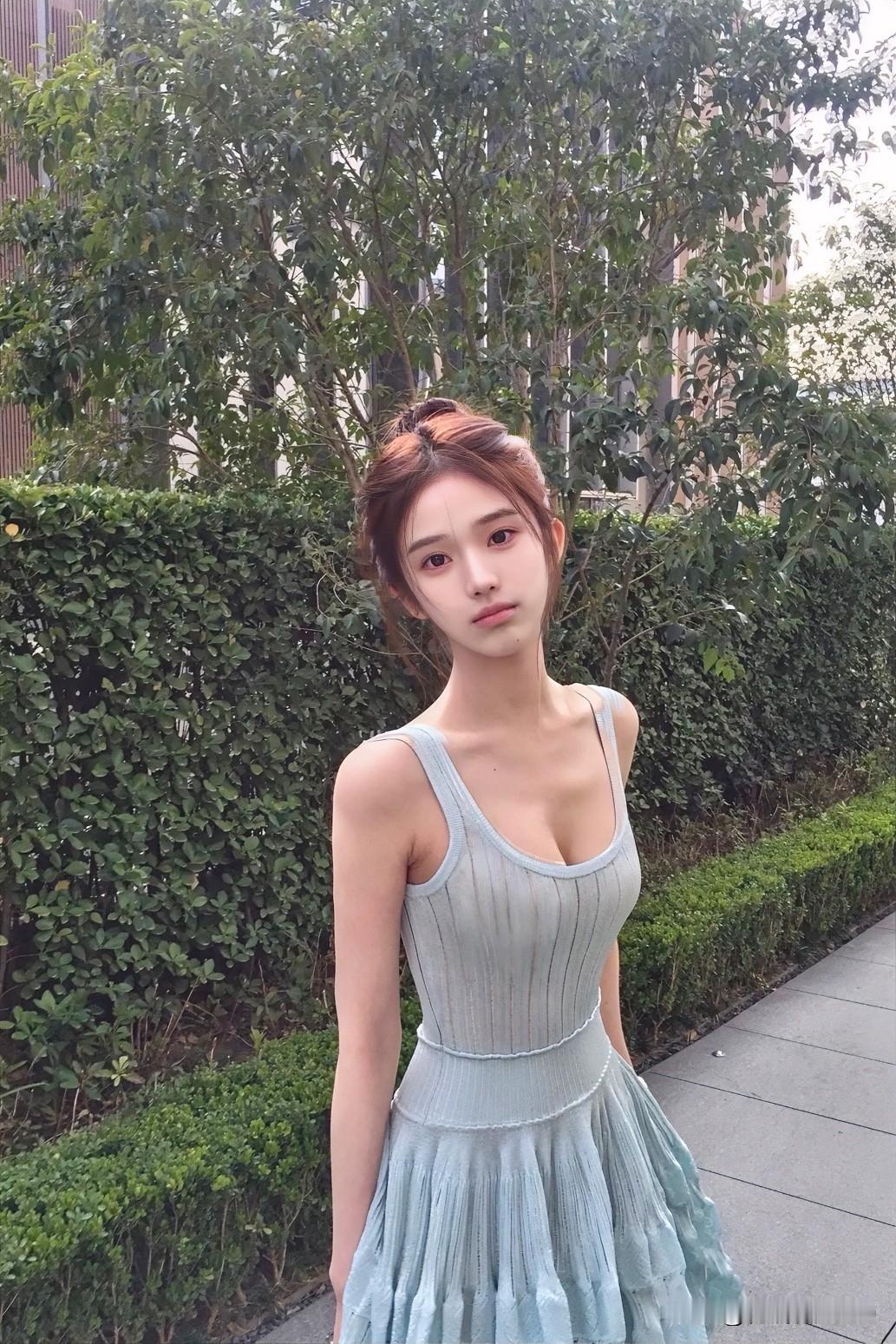 甜美系，这样的女生你见过吗？