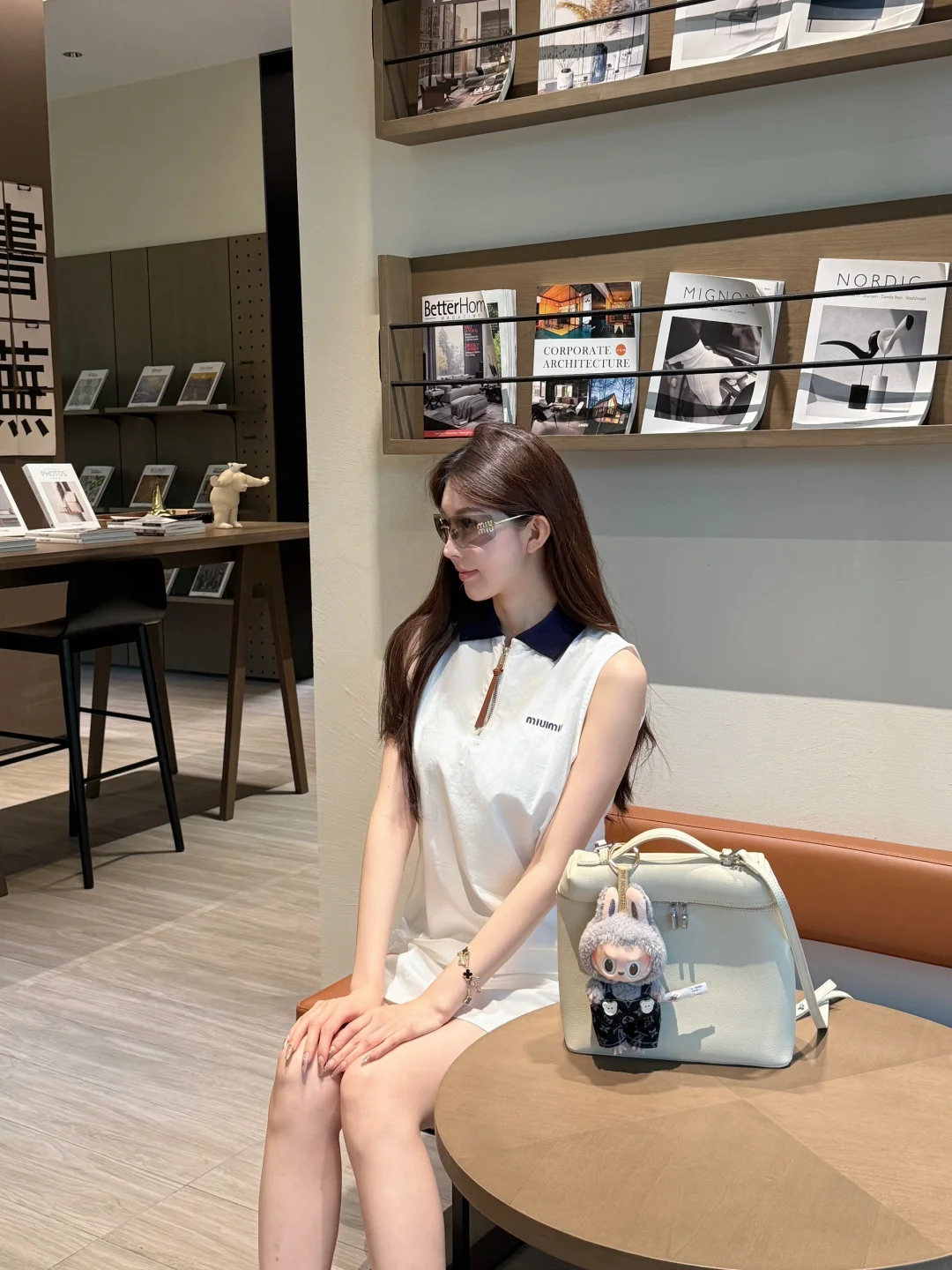 miu里miu气小白裙🤍