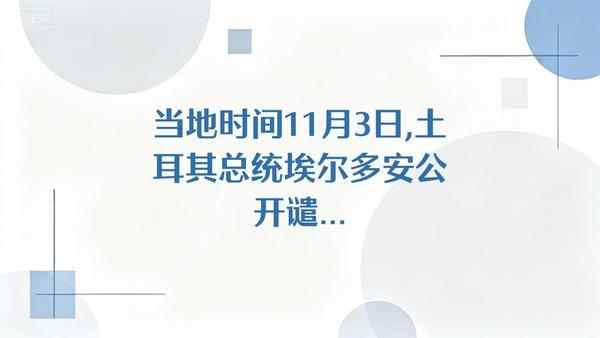 当地时间11月3日，土耳其总统埃尔多安公开谴责以色列在加沙停火协议生效后杀害20