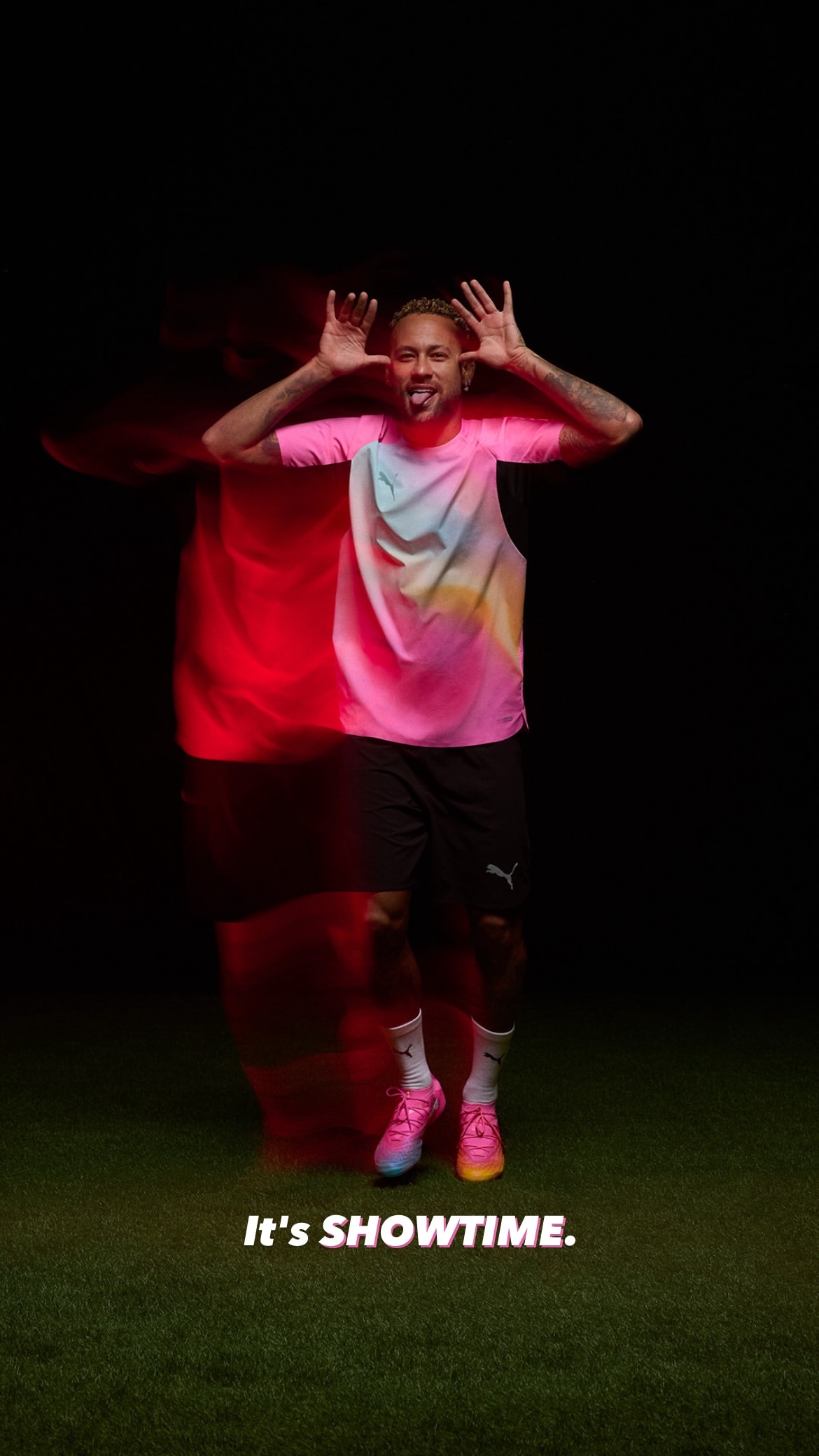内马尔  pumafootball ins快拍更新内马和新future战靴