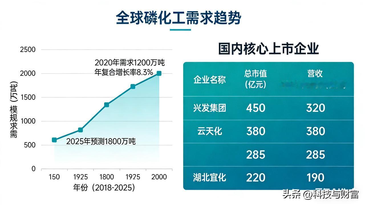 🌍 全球磷化工需求与国内核心股票深度分析

当前磷化工行业需求增长并非短期题材