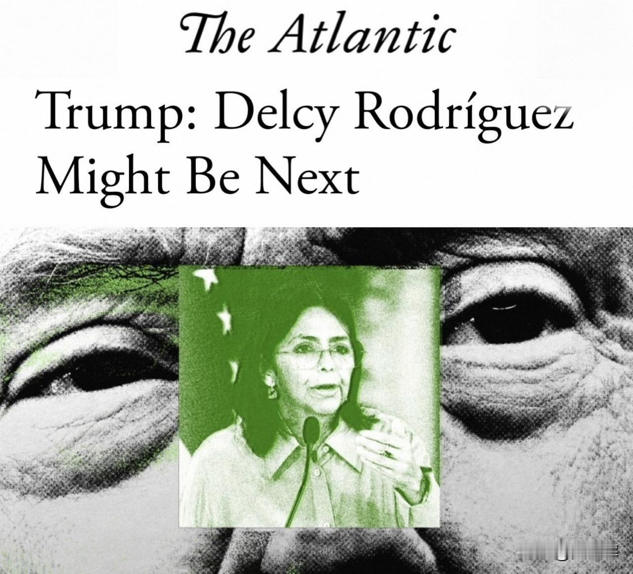 【“付出的代价将比马杜罗还大”：特朗普威胁委内瑞拉新领导人罗德里格斯】

特朗普