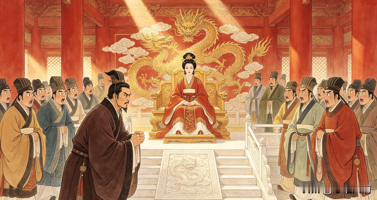 他曾把刘邦逼到弃子逃生，
却在刘邦死后，
保住大汉400年江山。

公元前195