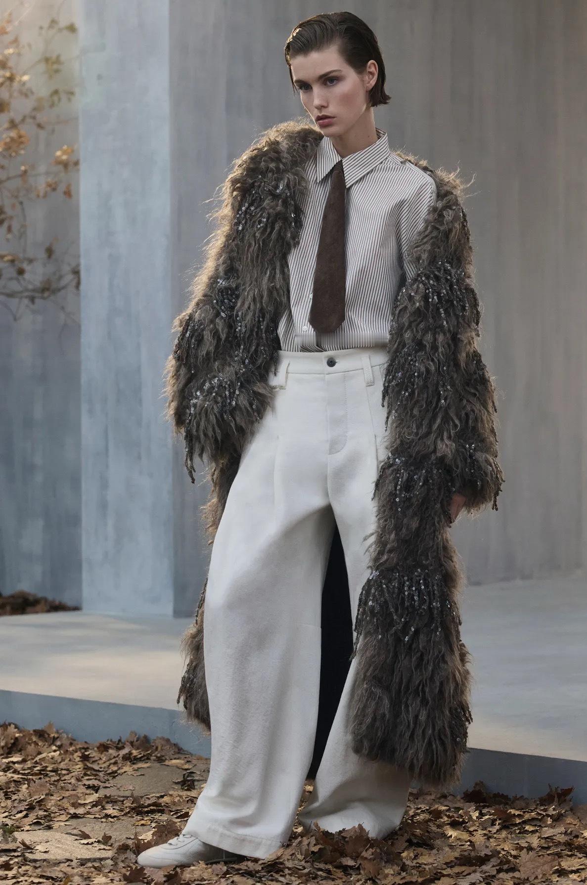 Brunello Cucinelli 2026秋冬女装系列｜米兰时装周 用丰富的