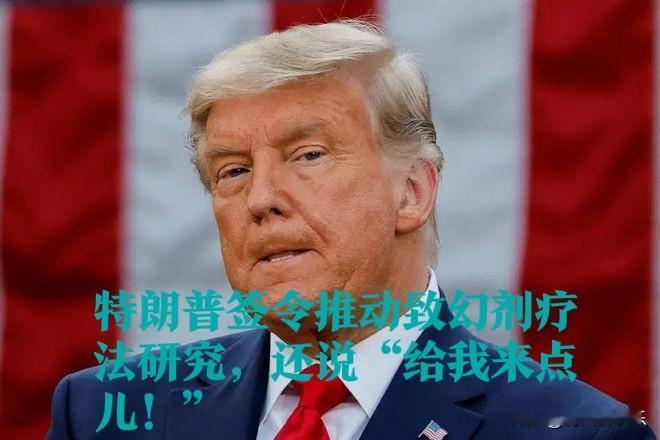 特朗普签署行政令推动致幻剂研究，现场打趣“给我来点儿”

   据外媒报道当地时