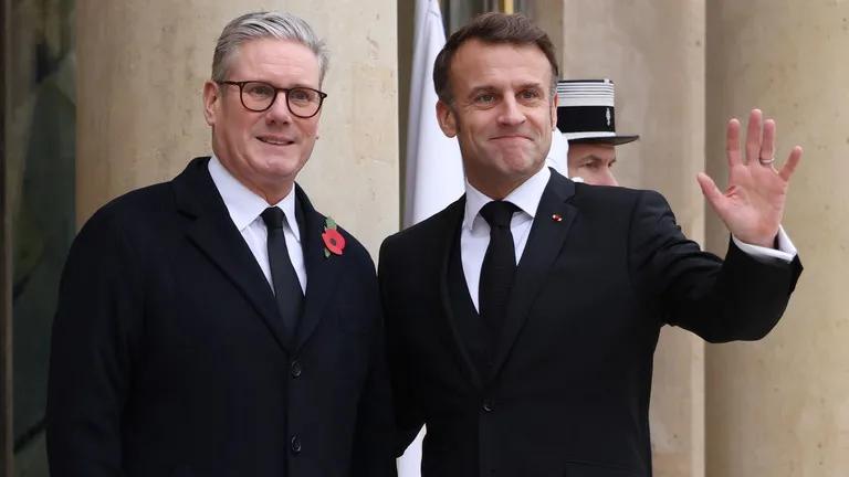 法国总统马克龙抵达英国，将开启三天国事访问。这是自英国正式“脱欧”以来欧盟成员国