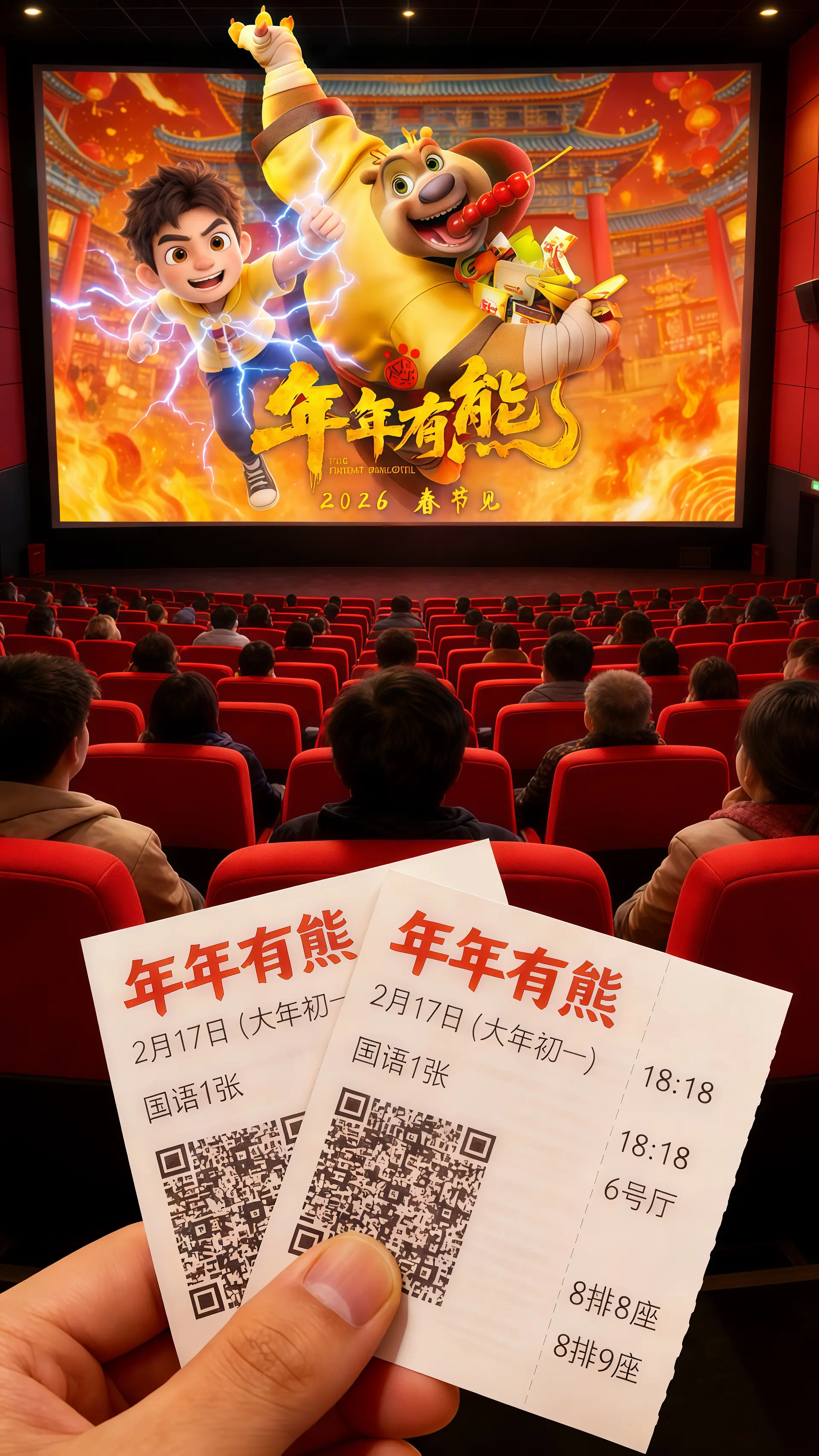 熊出没电影春节氛围感童年回忆 电影推荐电影