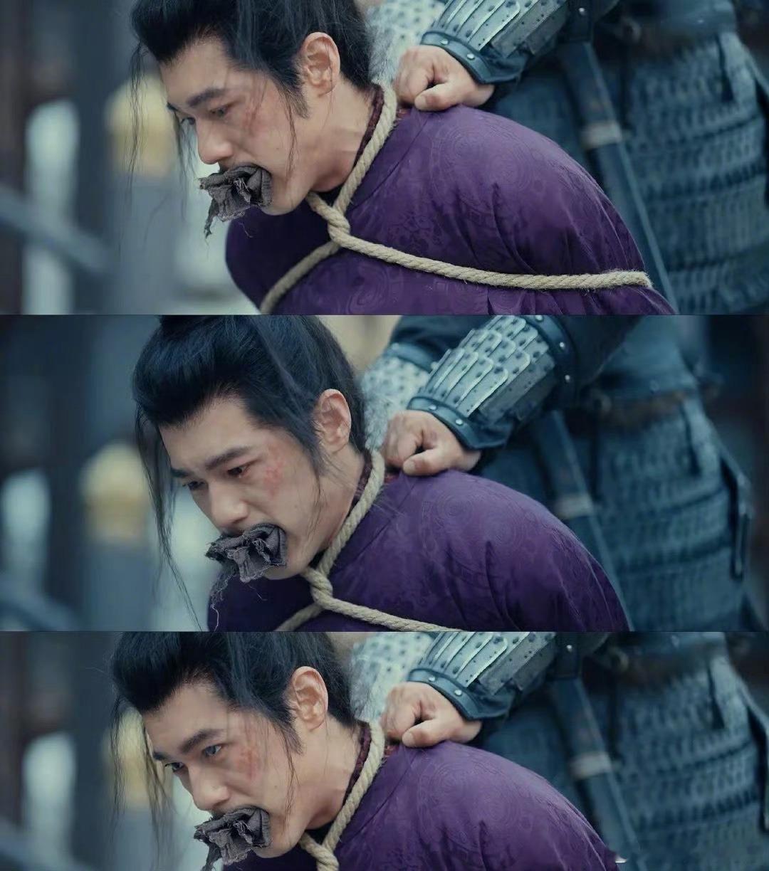 白宇 有落地感的哭戏白宇这滴泪砸得我心都颤了，不是软弱的哭，是咬牙硬扛时没兜住的