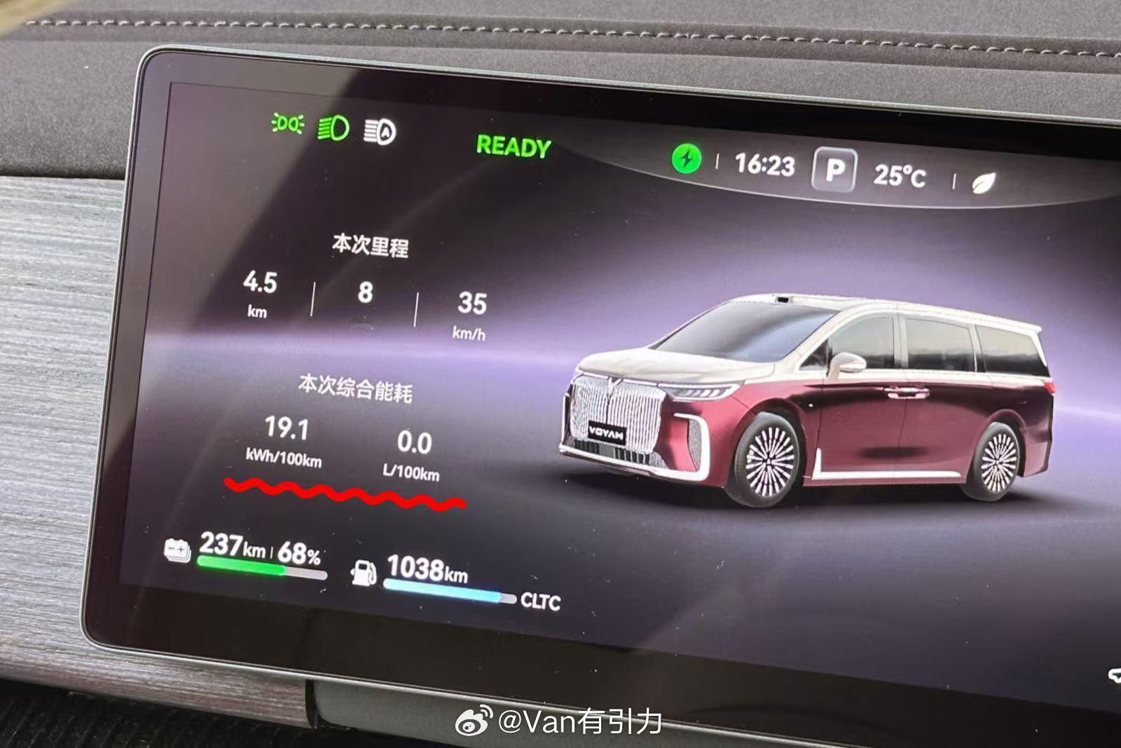 2026款岚图梦想家 这个短途能耗还可以吧[并不简单] MPV[超话] ​​​